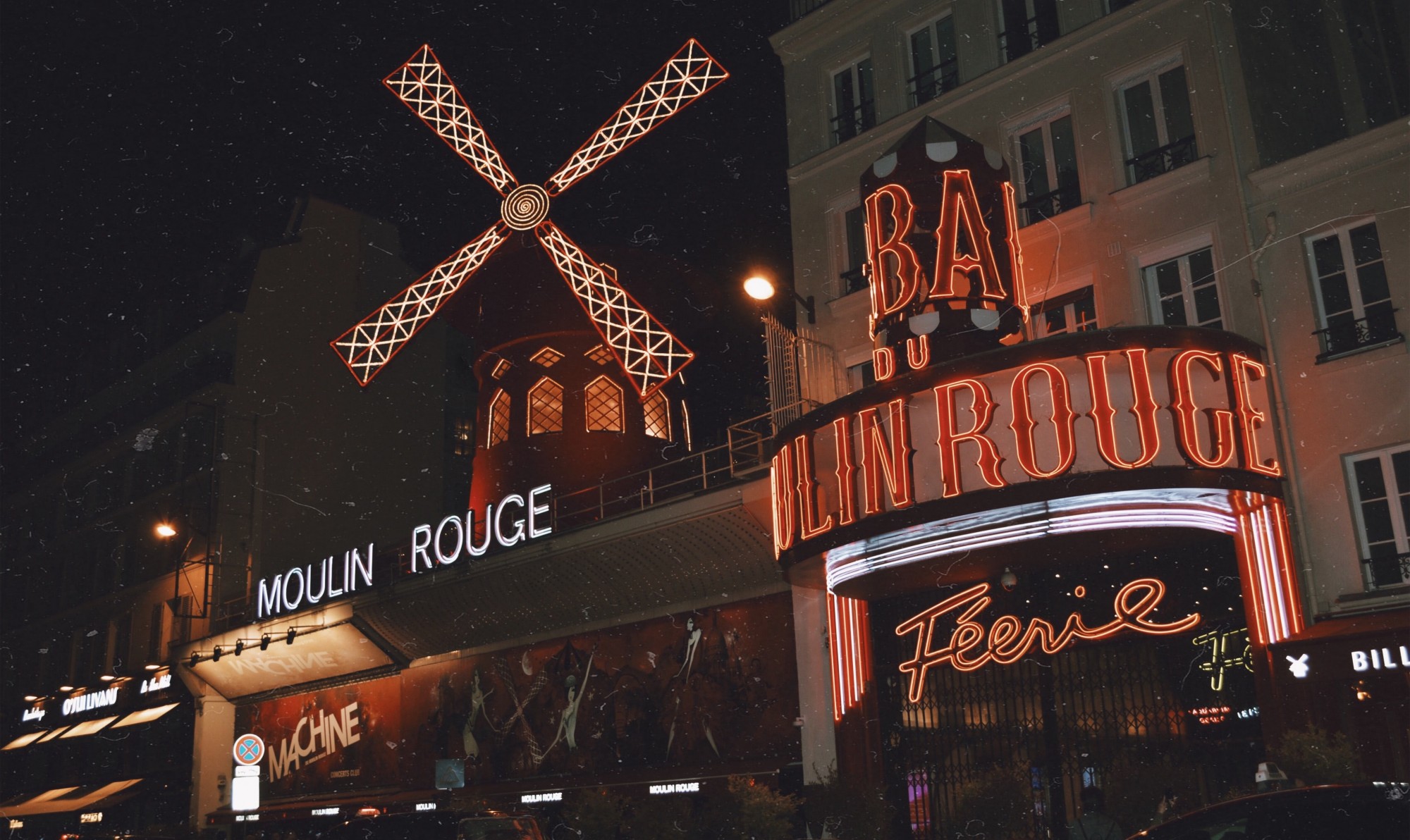 Moulin Rouge Eingang Paris