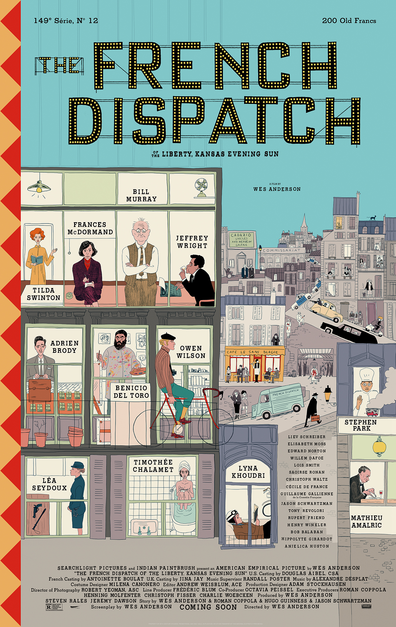 The Franch Dispacht Filmplakat