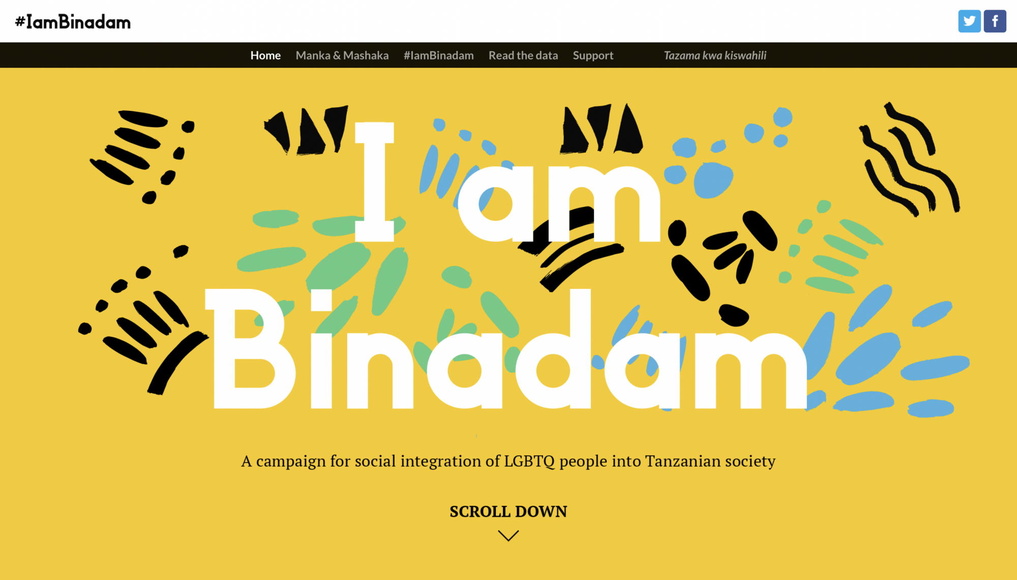 I am Binadam Website